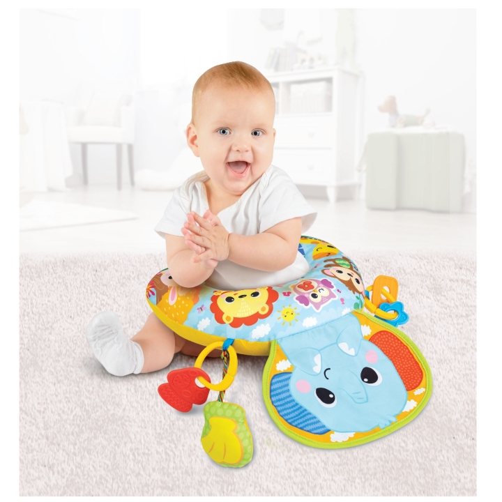 Winfun Jungle Fun Tummy Time Pillow — view 2
