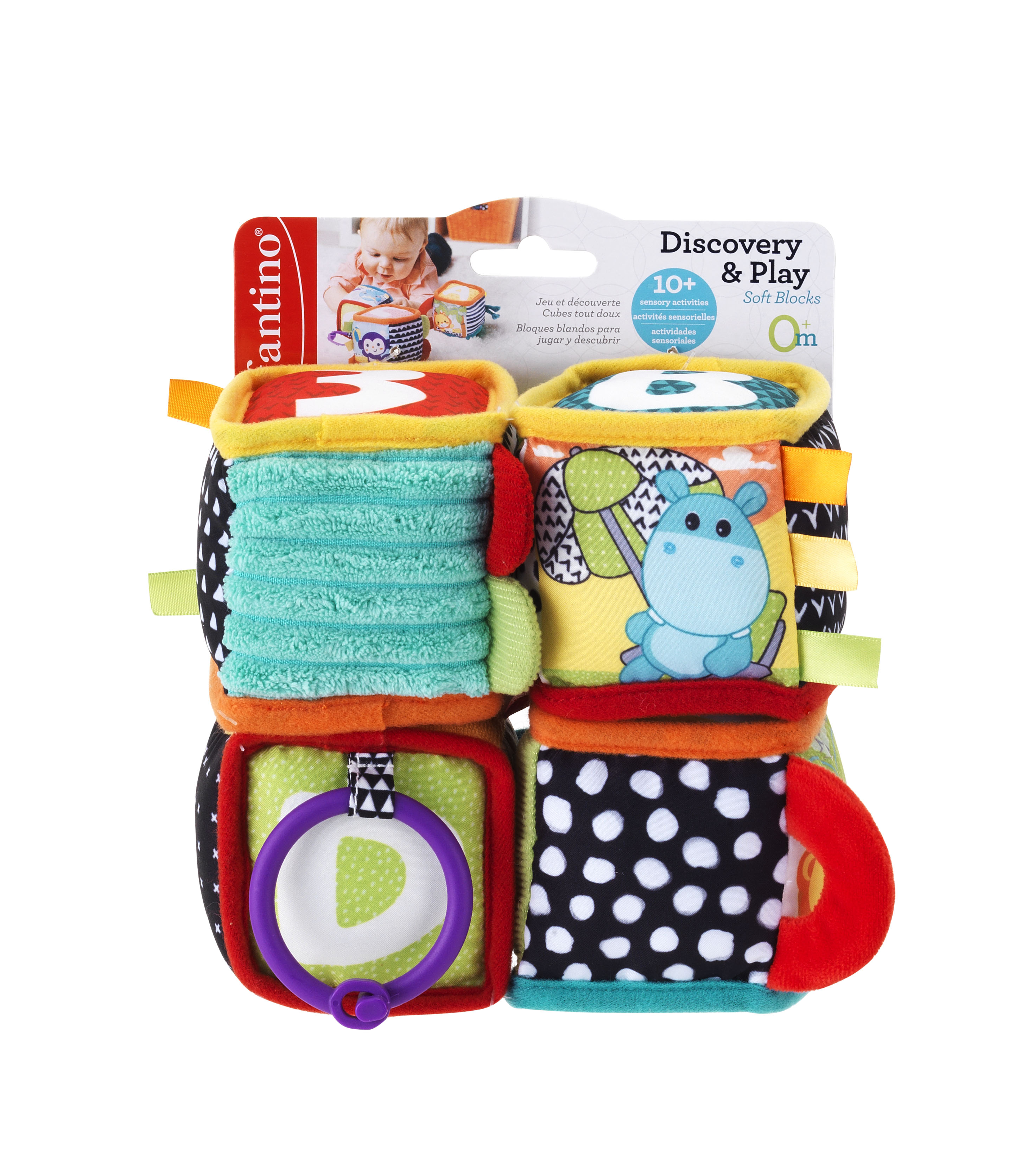 Discover And Play Soft Blocks Infantino