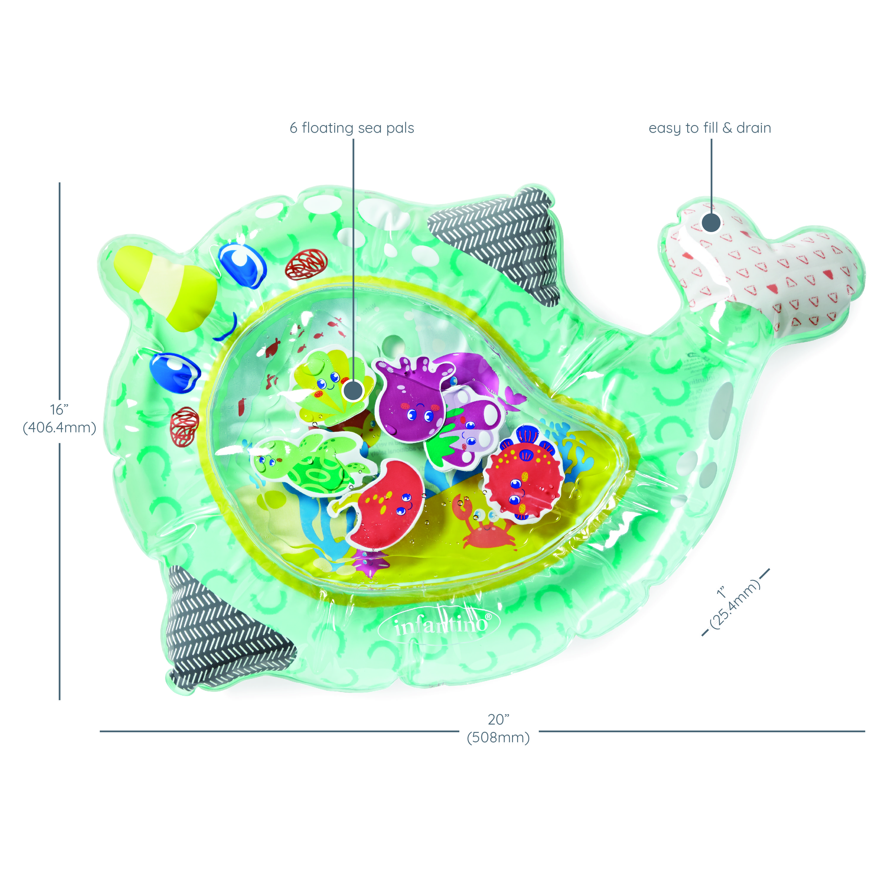 Pat & Play Water Mat — view 3