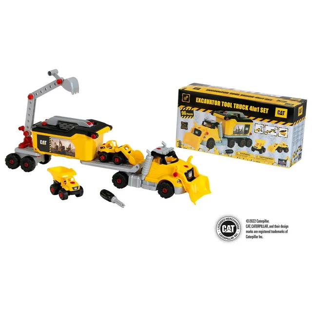 Cat Screwtruck 4In1