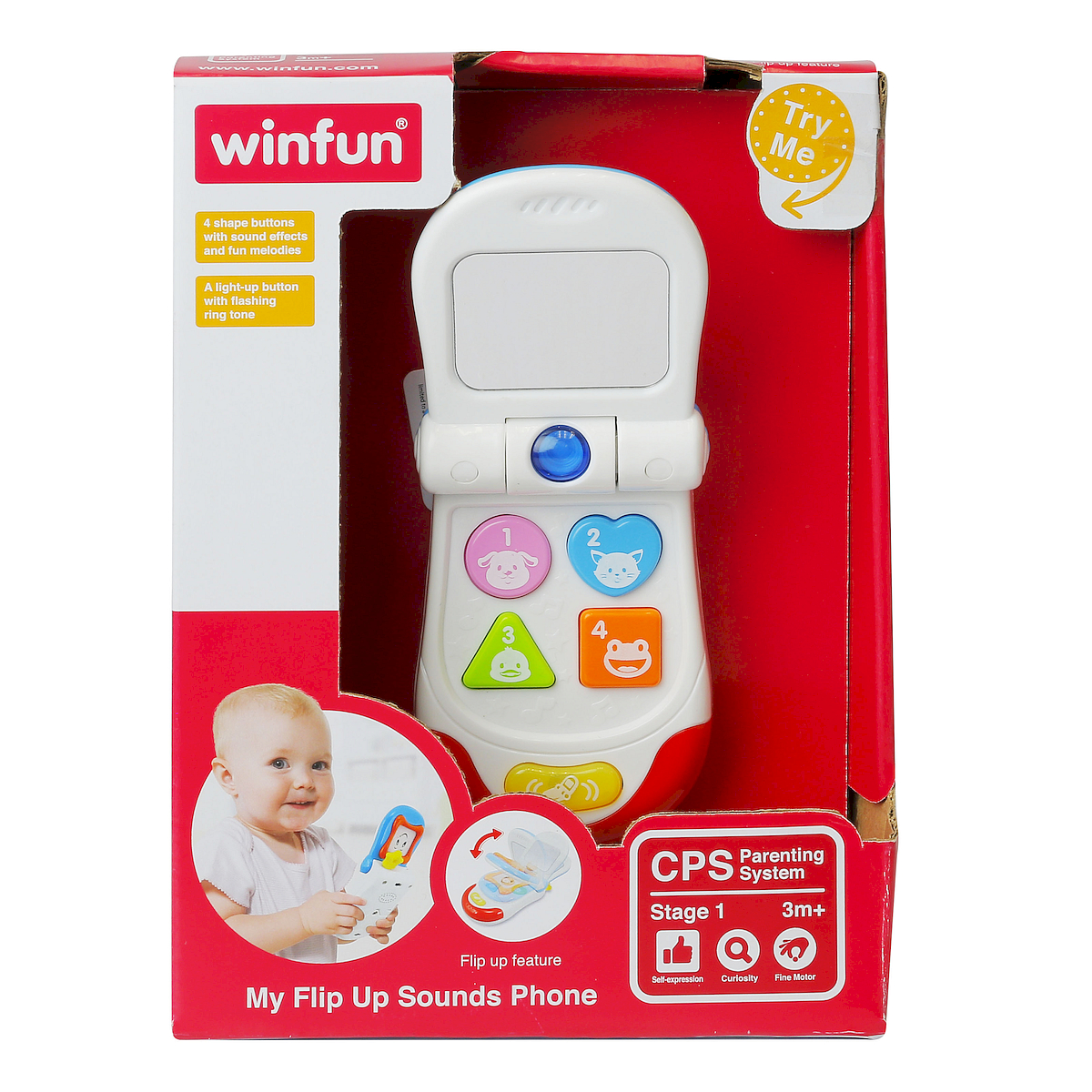Winfun My Flip Up Sounds Phone — view 2