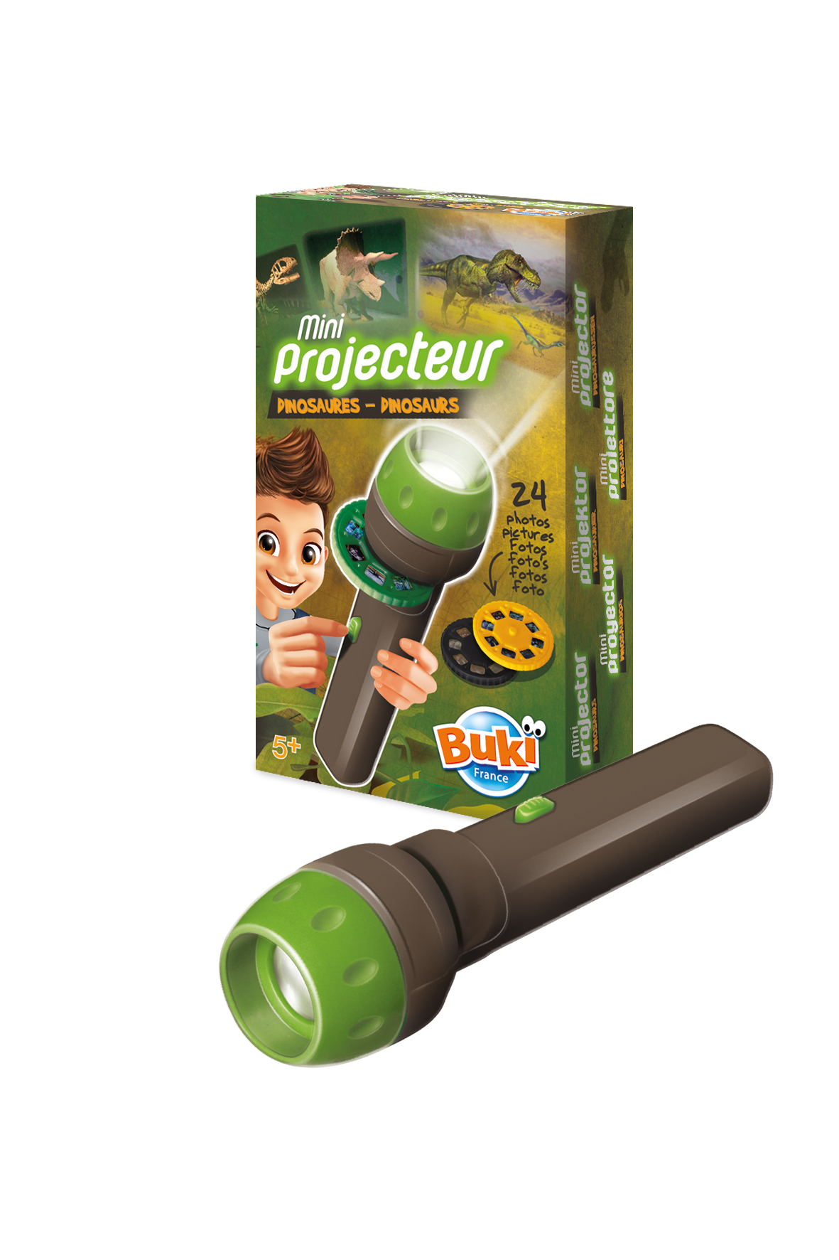 Buki Mini Projector Dinosaurs