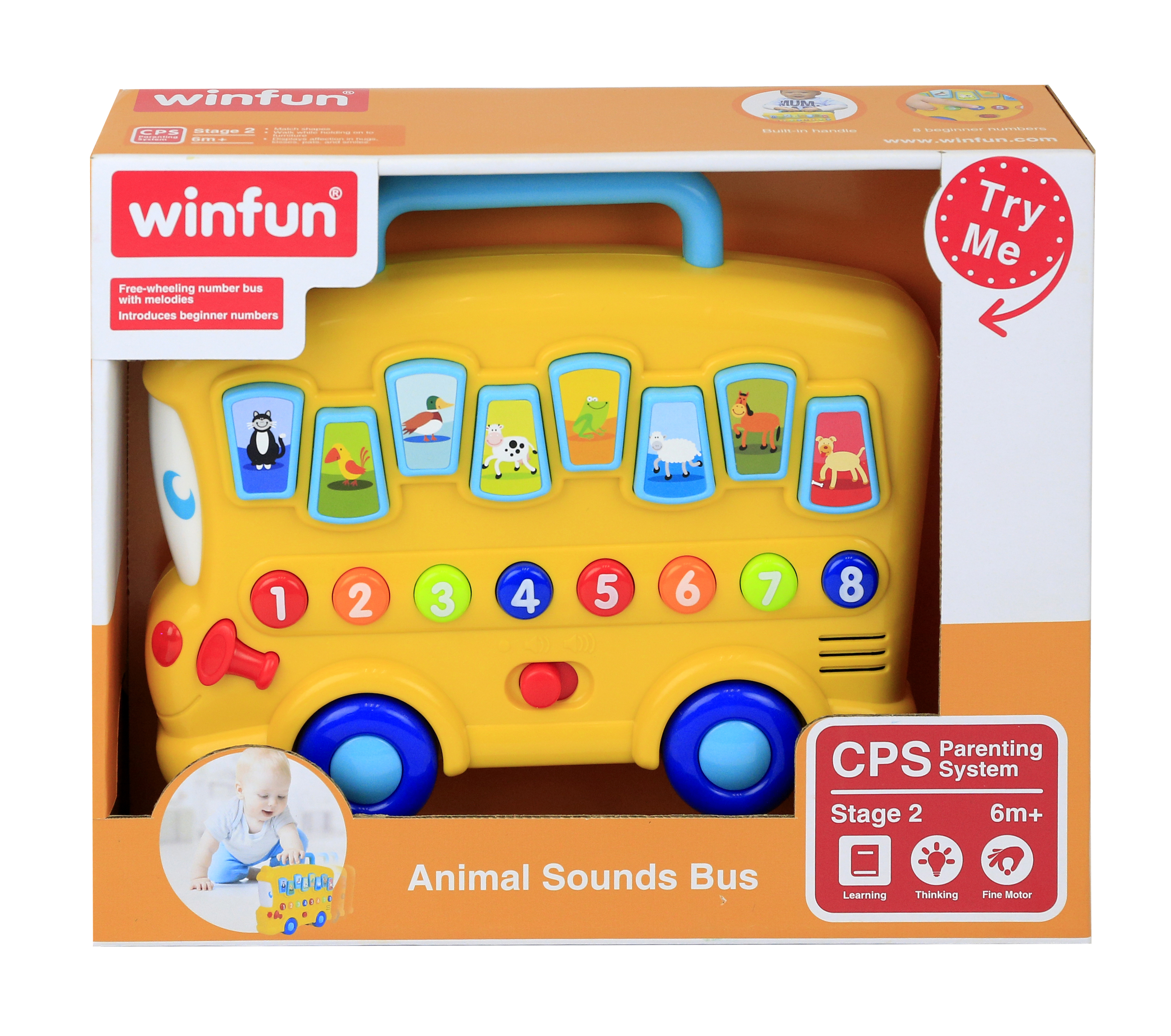 Winfun Animal Sounds Bus — view 3