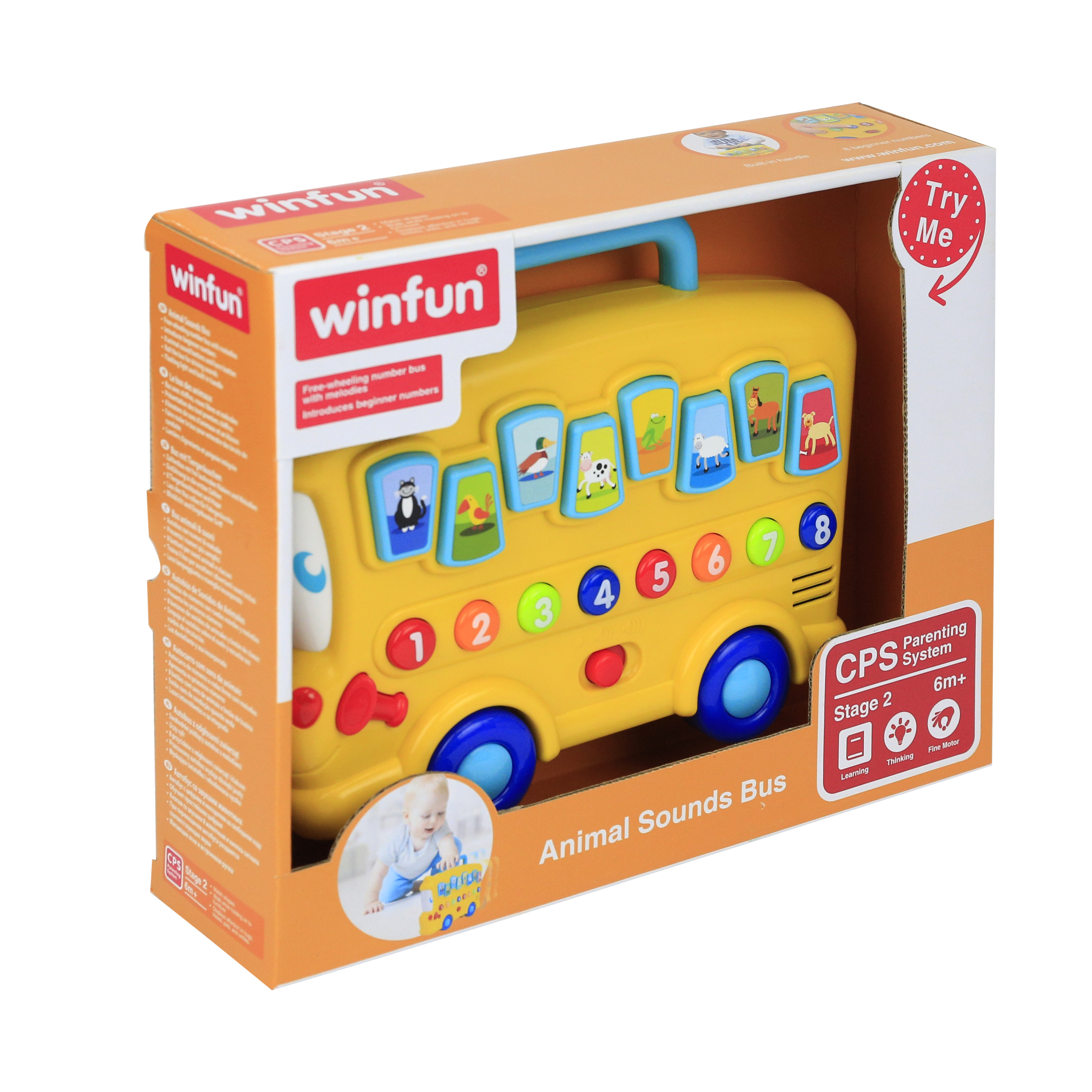 Winfun Animal Sounds Bus — view 4