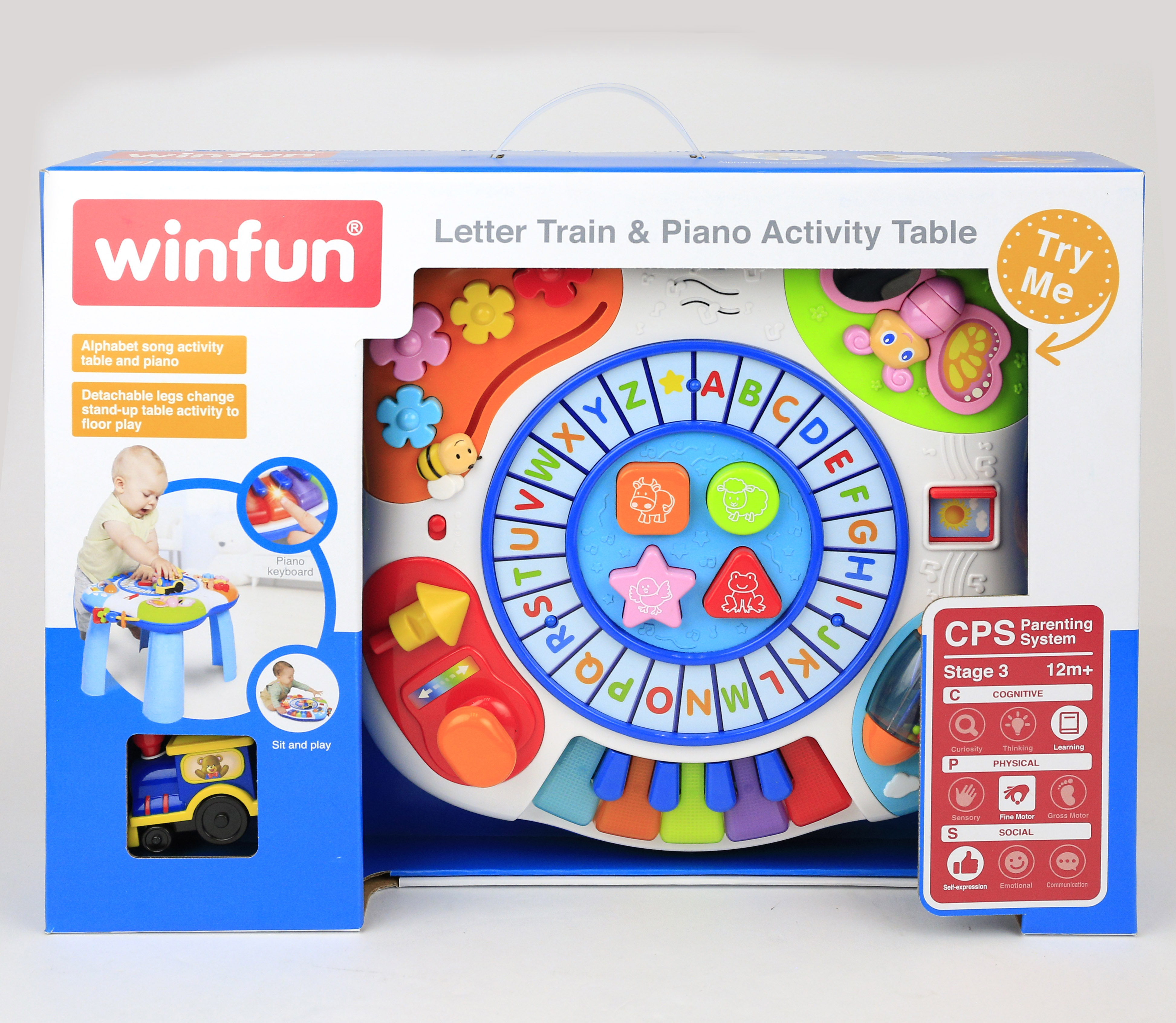 Winfun Letter Train - Piano Activity Table — view 2