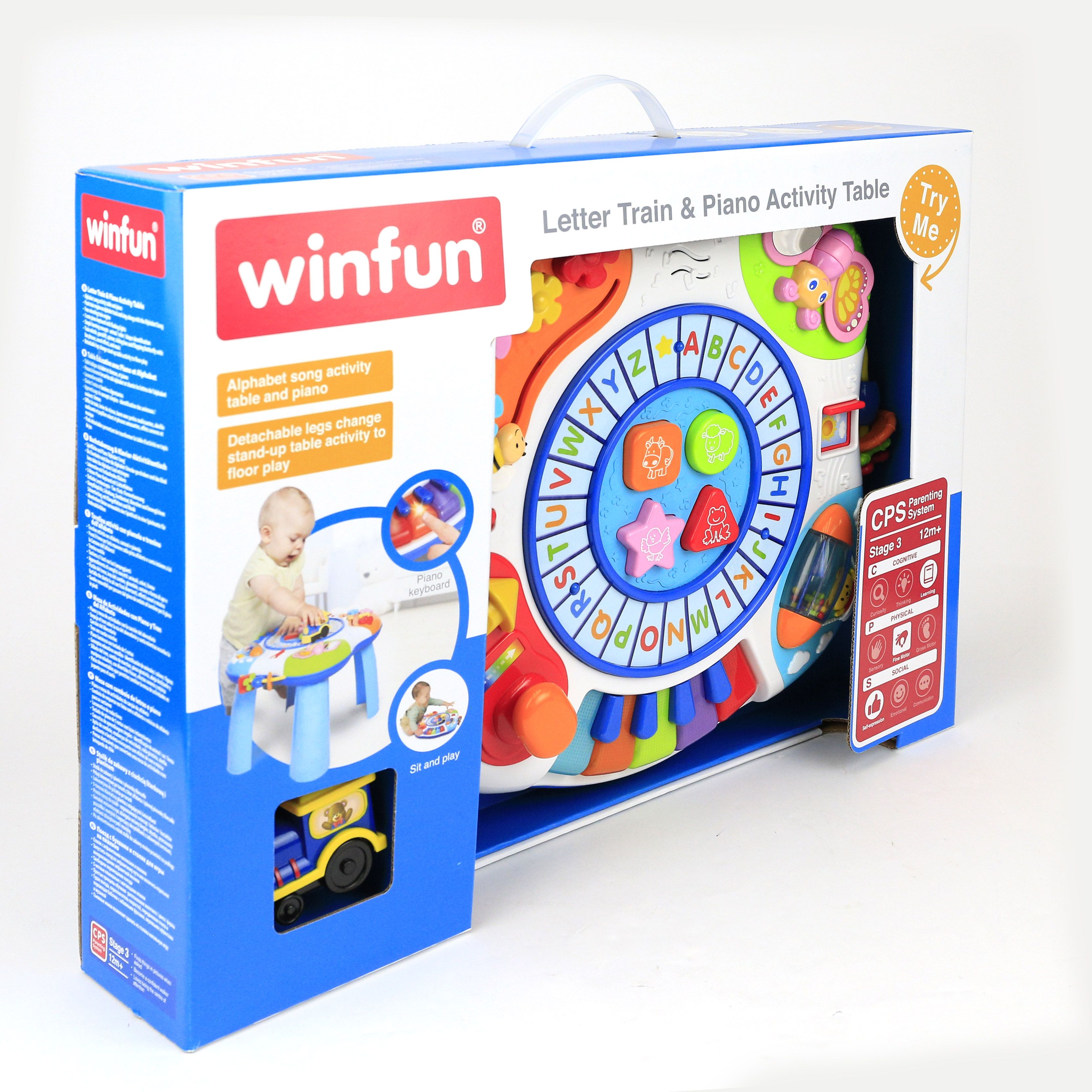 Winfun Letter Train - Piano Activity Table — view 3