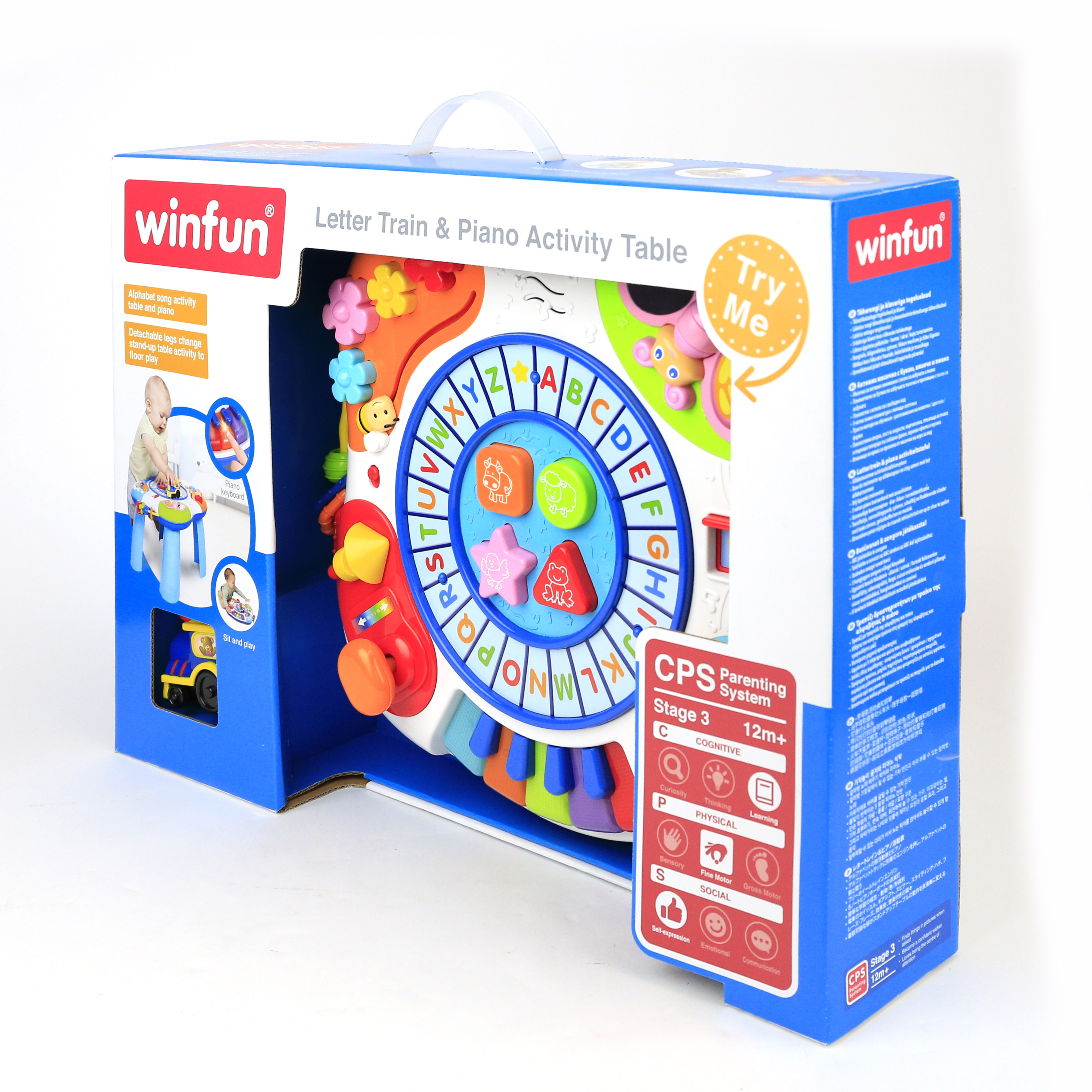 Winfun Letter Train - Piano Activity Table — view 4