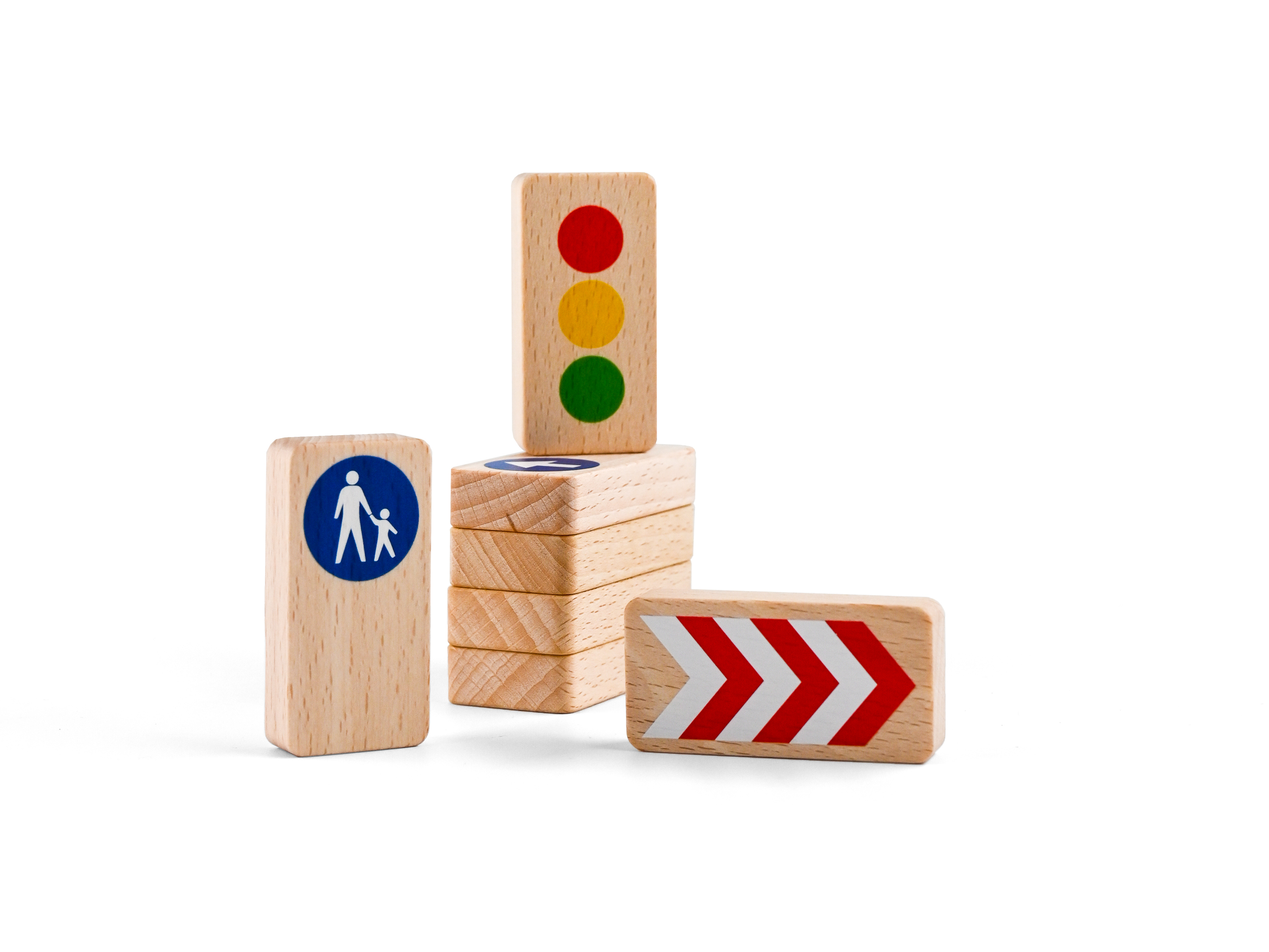 Road Blocks Set Traffic Signs — view 2