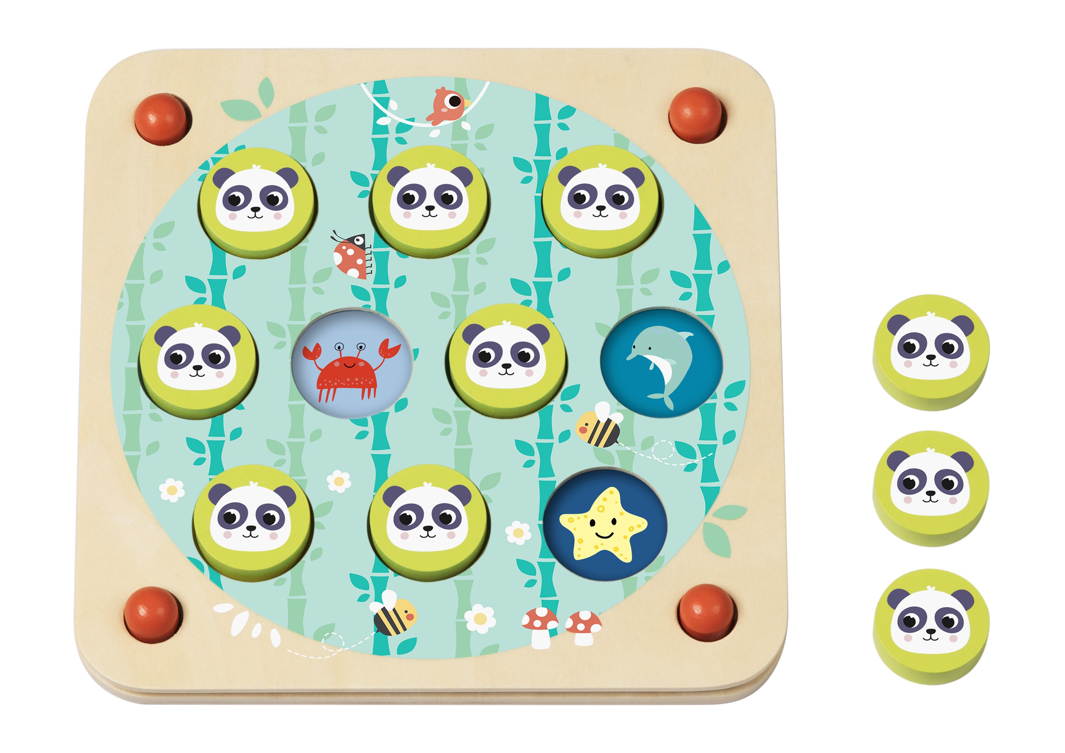 2 In 1 Memory Game & Tic Tac Toe